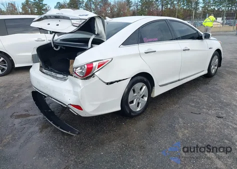 2011 Hyundai Sonata Hybrid из США, поврежденный, VIN KMHEC4A48BA018017